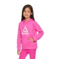 thumbnail image 1 of Reebok Girl's Prestige Performance Fleece Hoodie, Sizes 4-18, 1 of 4