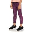 thumbnail image 1 of Reebok Girl's Printed 7/8 Active Leggings, Sizes 4-18, 1 of 5