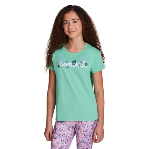 Girl’s Printed Short Sleeve Graphic T-Shirt, Sizes 4-18
