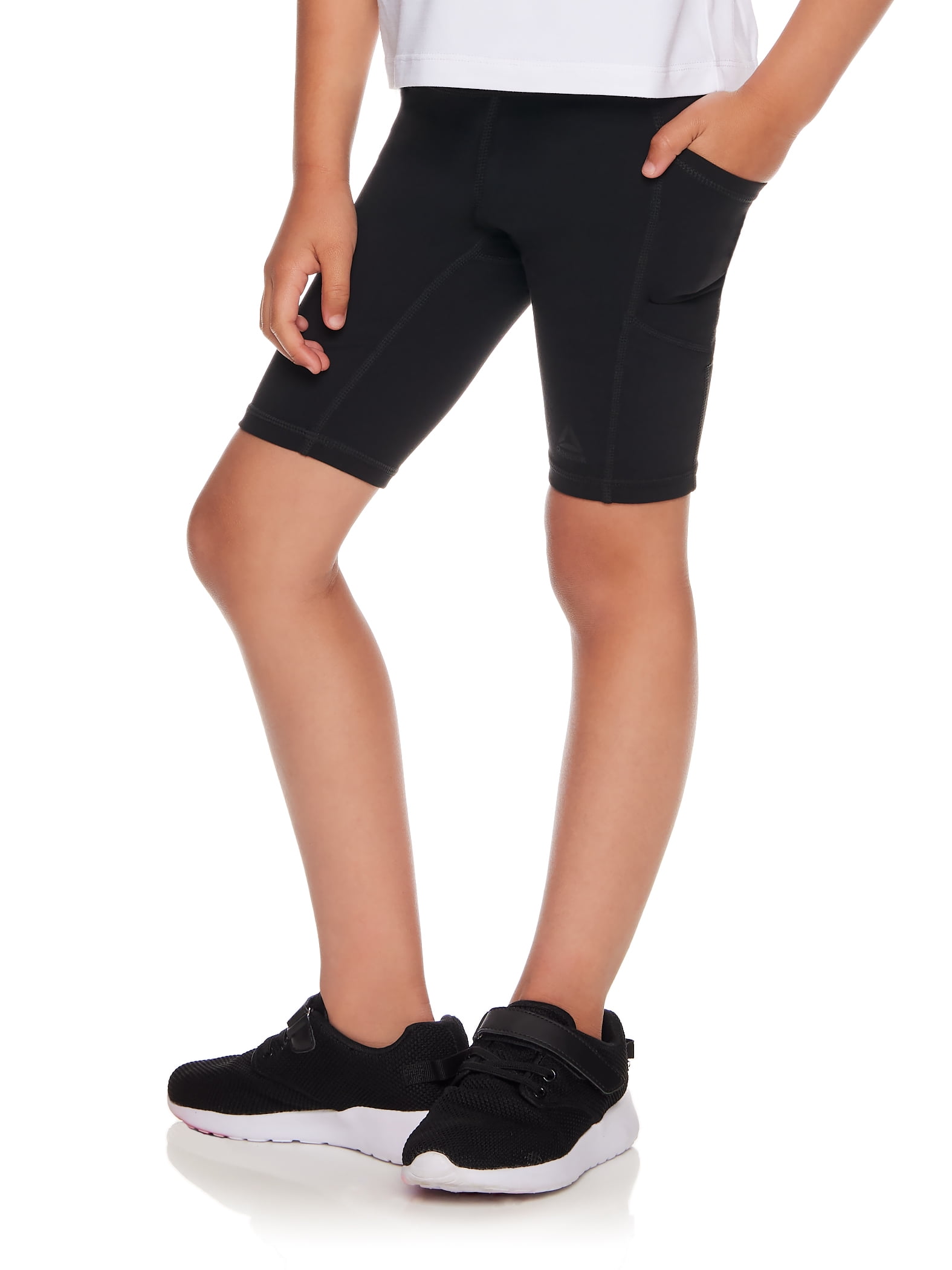Reebok Girl's Relay Bike Short, Sizes 4-18