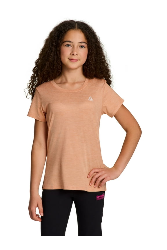 Girl's Short Sleeve Performance T-Shirt, Sizes 4-18