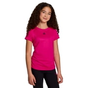 Girl's Legacy Short Sleeve Ruched Performance Top, Sizes 4-18