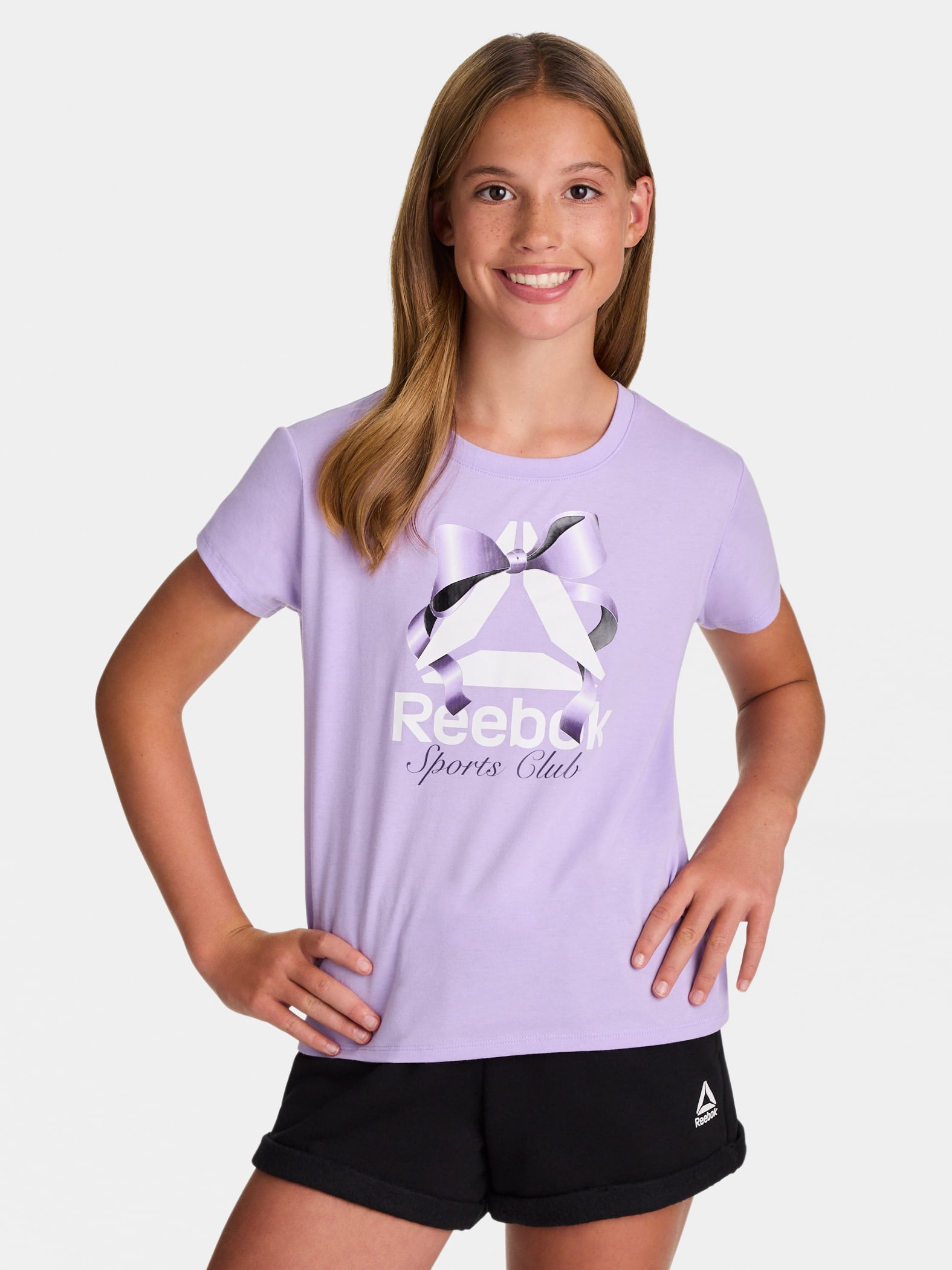 Reebok Girl's Sport Chic Graphic T-Shirt, Sizes 4-18
