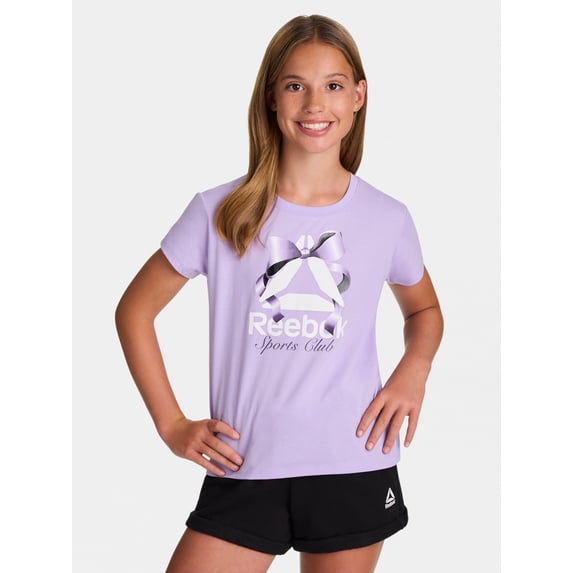 Reebok Girl's Sport Chic Graphic T-Shirt, Sizes 4-18