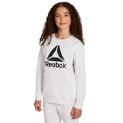 Reebok Girl's Game Day Fleece Crewneck, Sizes 4-18