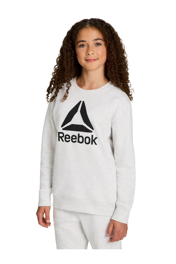 Girl's Game Day Fleece Crewneck, Sizes 4-18