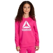 Reebok Girl's Game Day Fleece Crewneck, Sizes 4-18