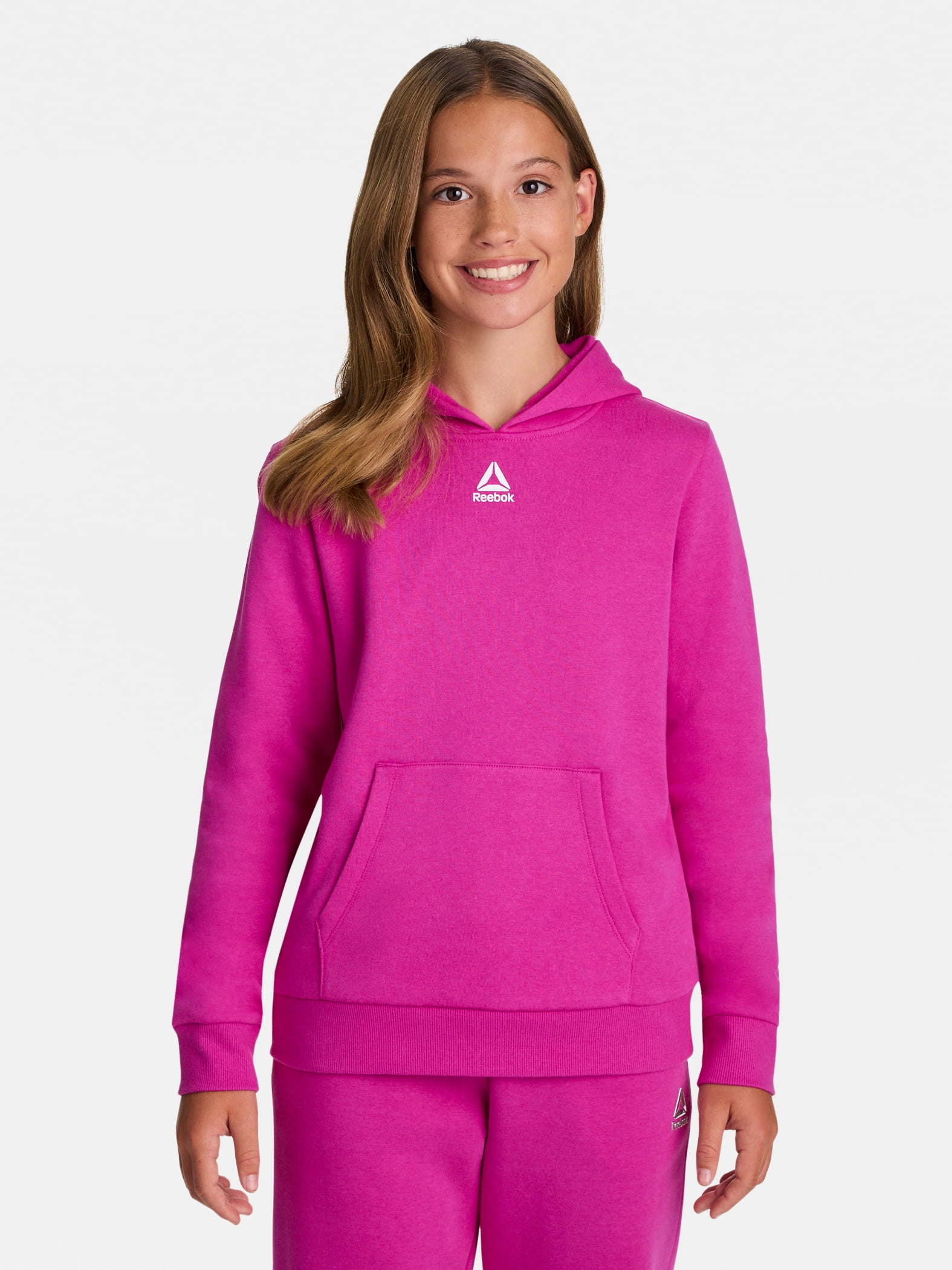 Reebok Girl's Sport Core Hoodie, Sizes 4-18