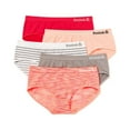 thumbnail image 1 of Reebok Girl's Underwear, 5 Pack Seamless Hipsters Panties, Sizes S-XL, 1 of 6