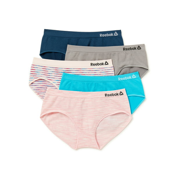 bundt Fighter video Reebok Girl's Underwear, 5 Pack Seamless Hipsters Panties, Sizes S-XL -  Walmart.com