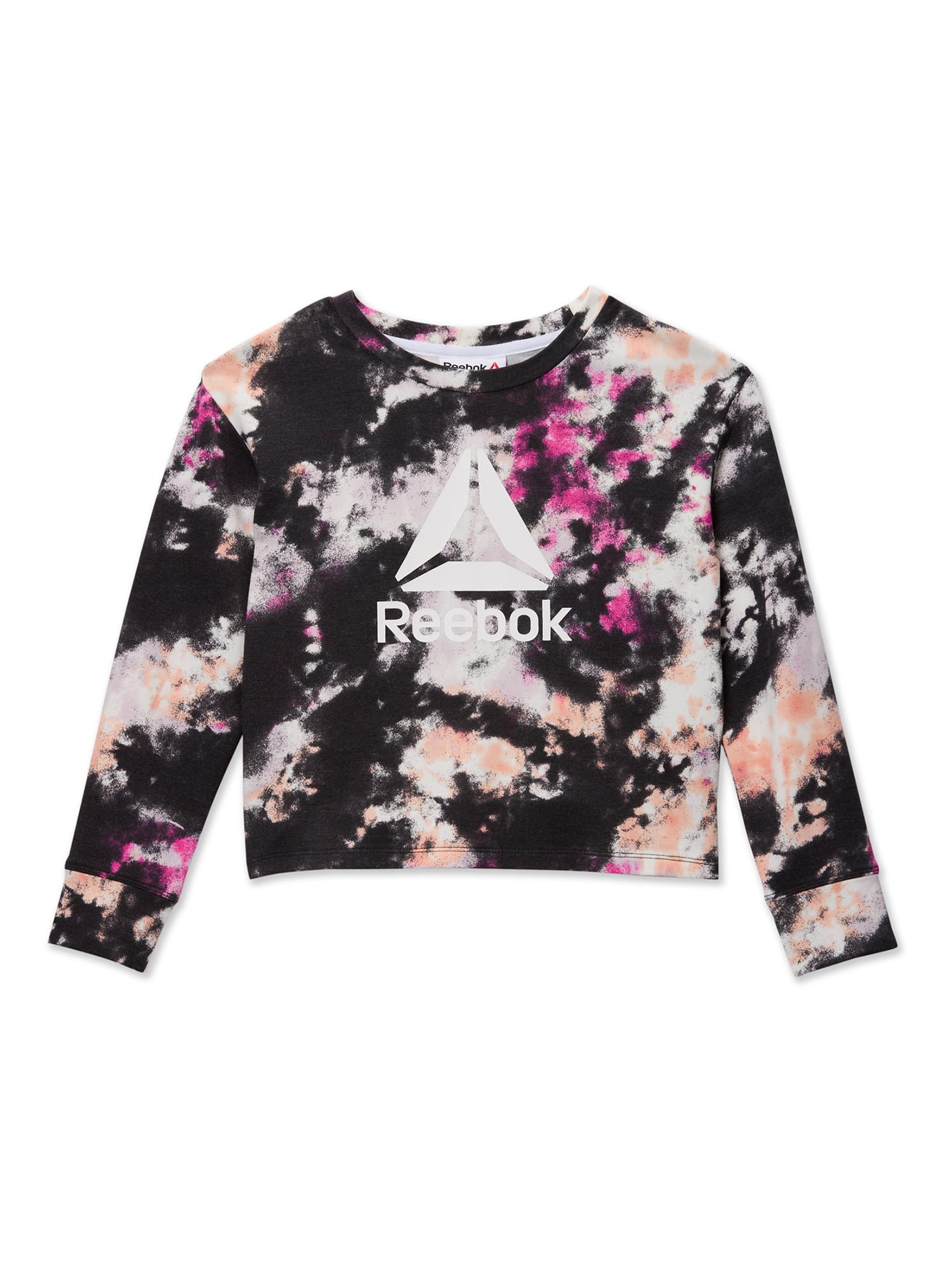 reebok cropped sweatshirt
