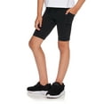 thumbnail image 1 of Reebok Girls Relay 7.5" Inseam Compression Bike Shorts, Sizes 4-18, 1 of 7