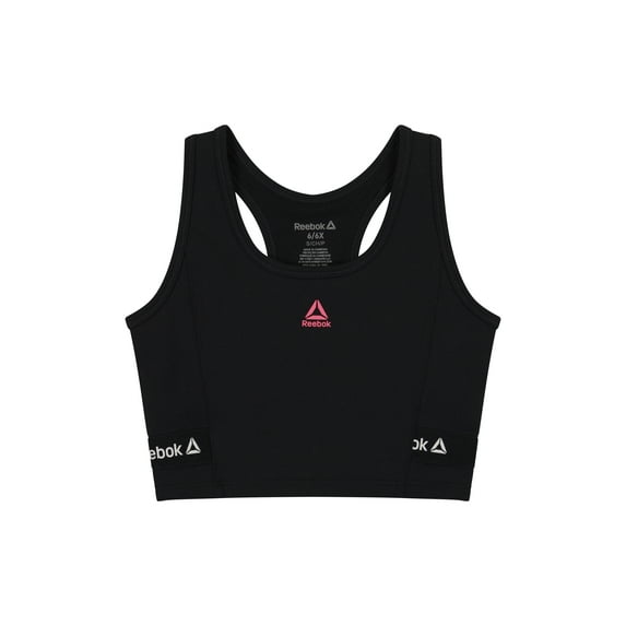Reebok Girls Dash Racerback Bralette, Sizes 4-18