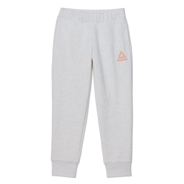 Reebok Girls Fleece Joggers with Pockets, Sizes 418