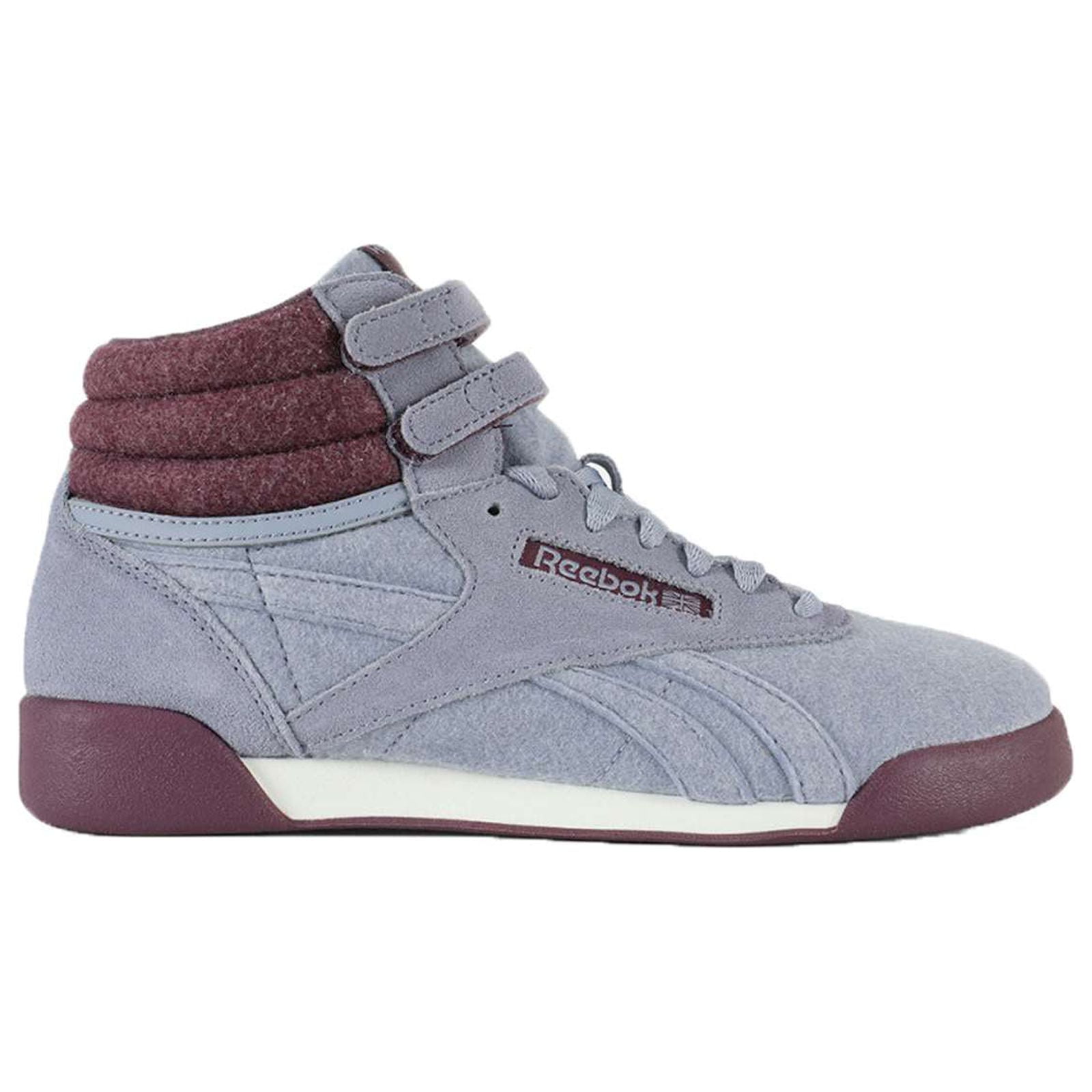 Reebok Girls Freestyle Hi Wool Grade School Shoes