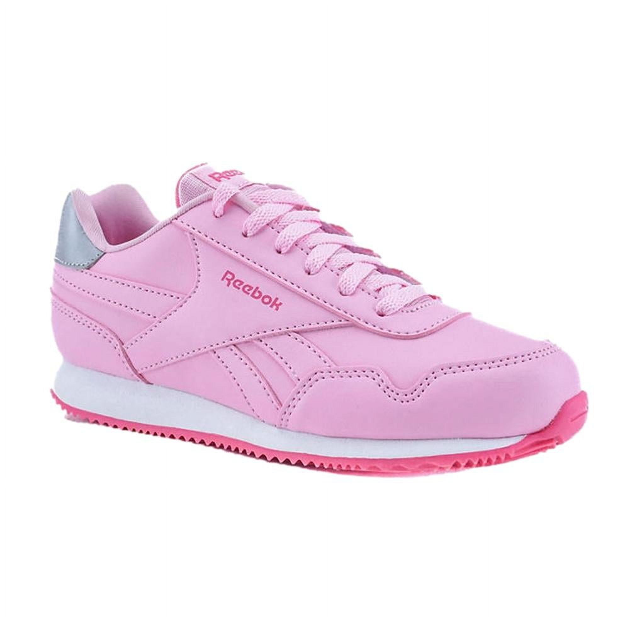 Reebok Girls Royal Classic Jogger Shoe in Pink Size 2
