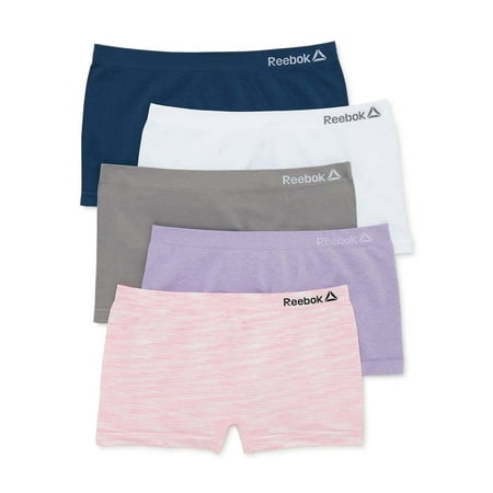 Reebok Girls Seamless Hipster Panties, 5-Pack
