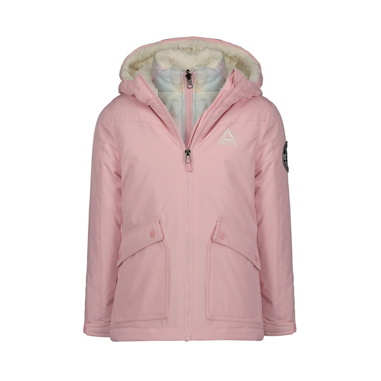 Reebok Girls Softshell Systems Winter Jacket Sizes 4 18 Walmart