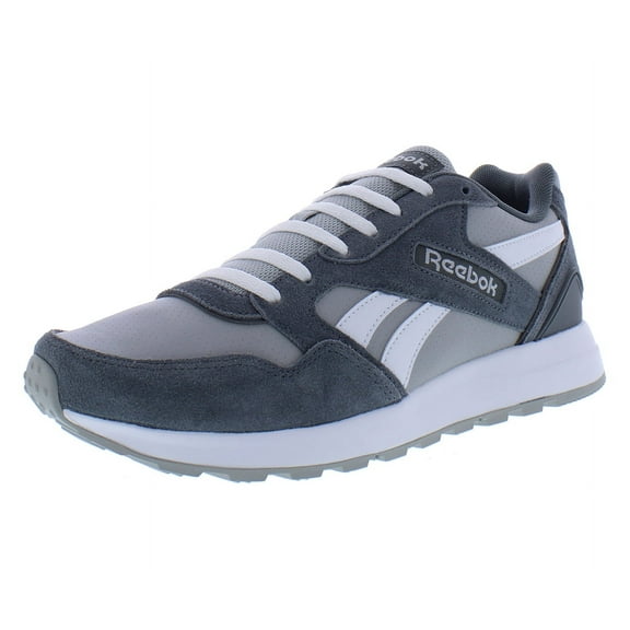 Reebok Gl1000 Lthr Mens Shoes Size 12, Color: Grey/White
