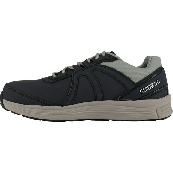 Reebok Guide Work Performance Cross Trainer Steel Toe Slip Resistant Navy/Grey Men's Size 10