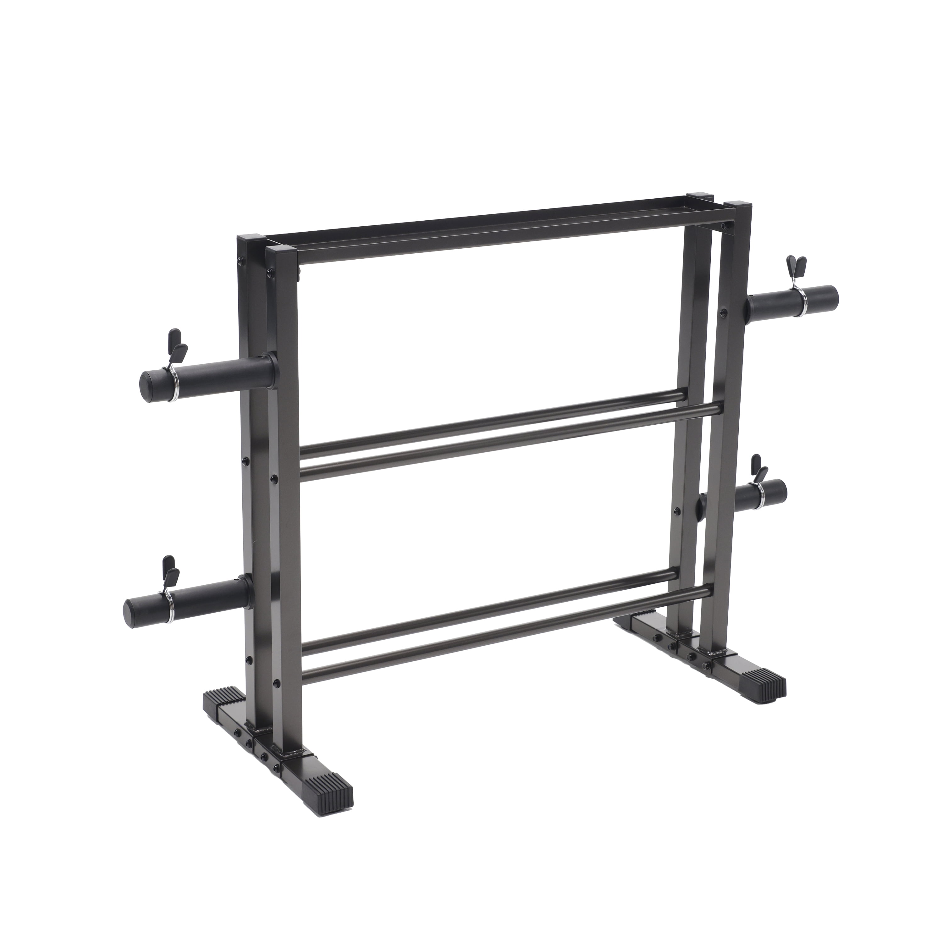 Reebok 3-Tier Storage Rack – 1,000 lb Capacity Steel Organizer for Dumbbells & Olympic Plates