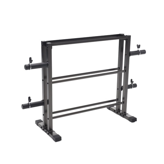 Reebok 3-Tier Storage Rack – 1,000 lb Capacity Steel Organizer for Dumbbells & Olympic Plates