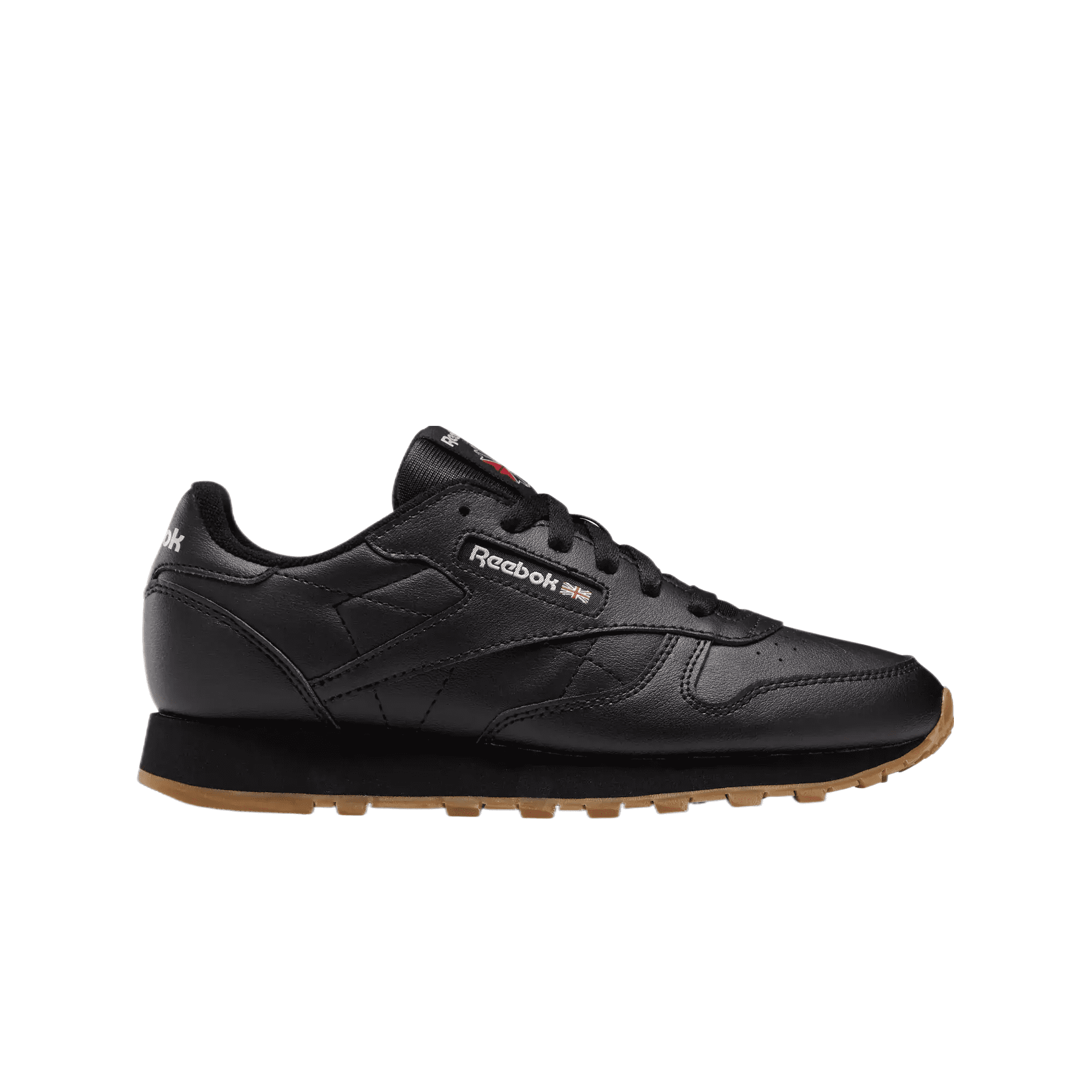 reebok classic leather junior black
