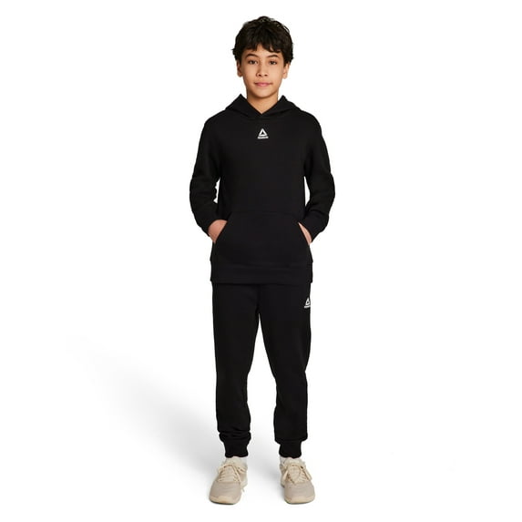 Reebok Kid's Unisex Athletic Sport Core Hoodie & Jogger, 2-Piece Set, Sizes 4-18