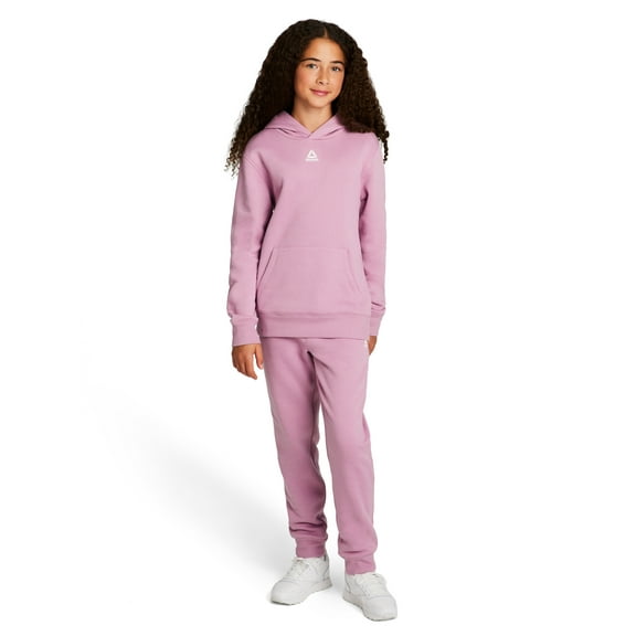 Reebok Kid's Unisex Athletic Game Day Sport Core Hoodie & Jogger, 2-Piece Set, Sizes 4-18
