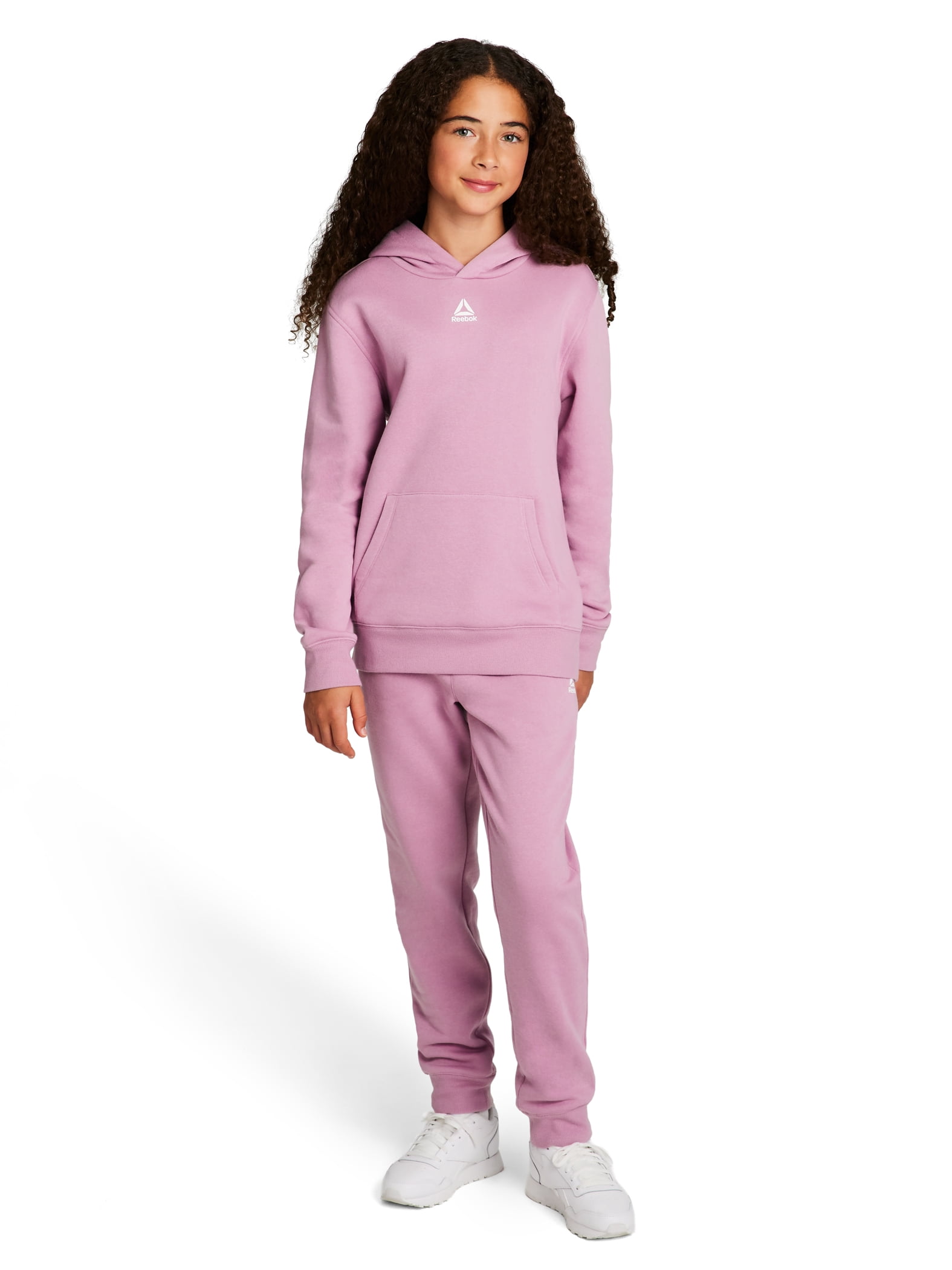 Reebok Kid's Unisex Athletic Game Day Sport Core Hoodie & Jogger, 2-Piece Set, Sizes 4-18