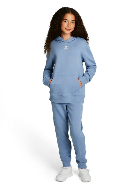 Kid's Unisex Athletic Sport Core Hoodie & Jogger, 2-Piece Set, Sizes 4-18