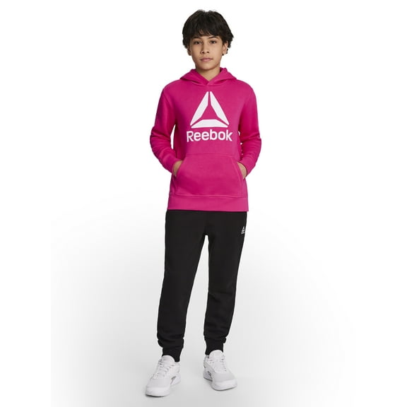 Reebok Kid's Unisex Fleece Hoodie, Sizes 4-18