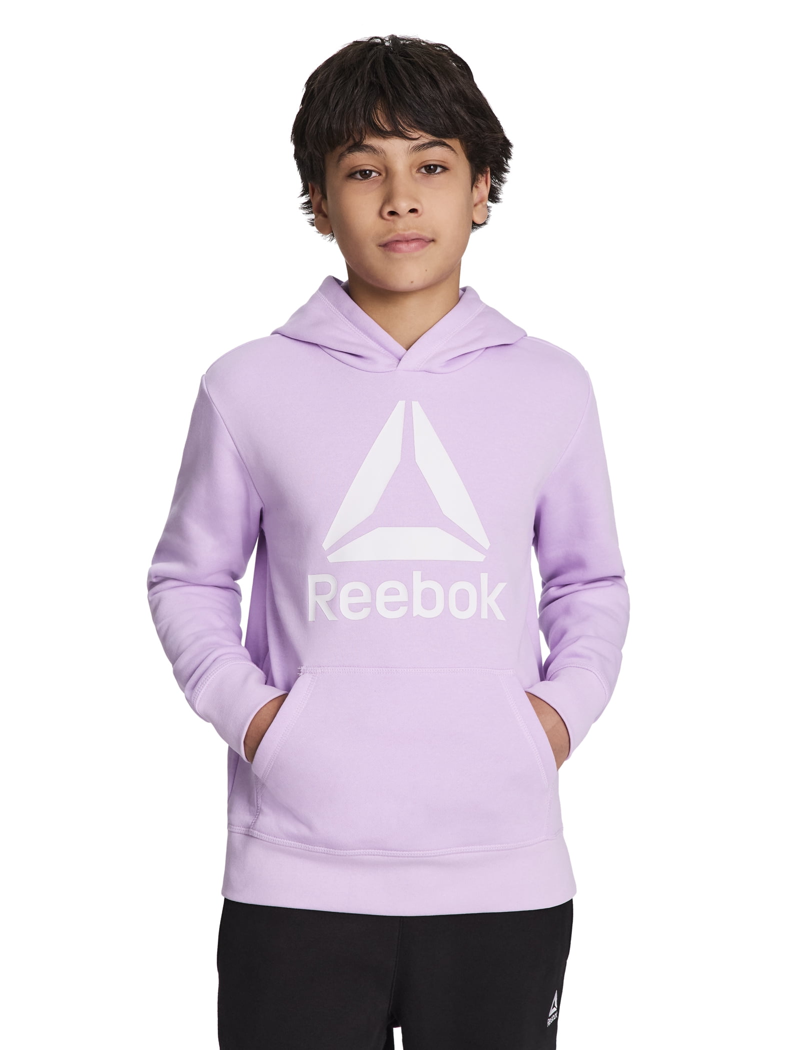 Reebok Kid's Unisex Game Day Fleece Hoodie, Sizes 4-18