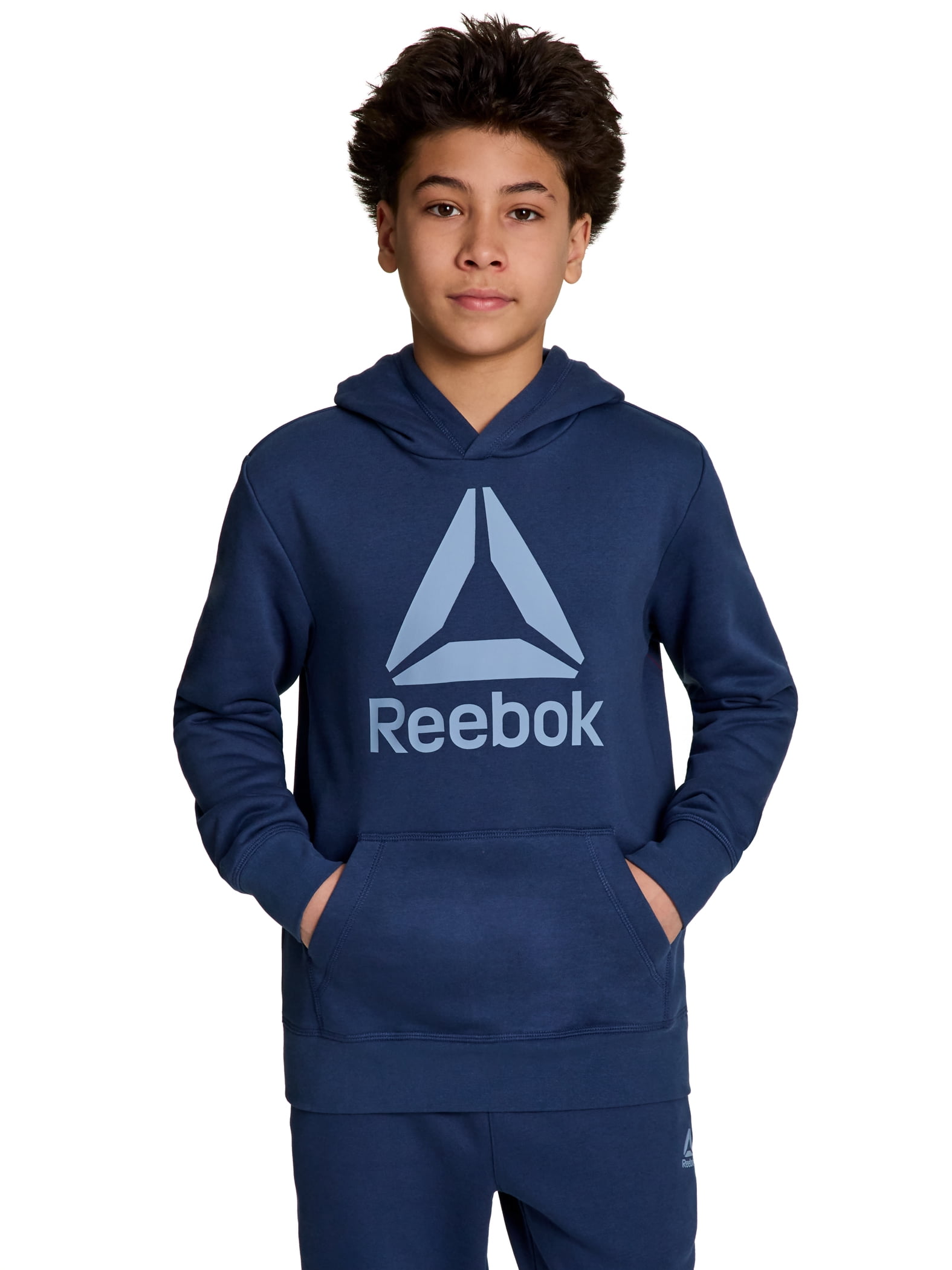 Reebok Kid's Unisex Game Day Fleece Hoodie, Sizes 4-18