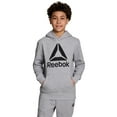 thumbnail image 1 of Reebok Kid's Unisex Game Day Fleece Hoodie, Sizes 4-18, 1 of 7