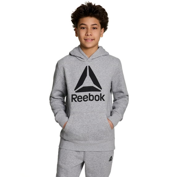 Reebok Kid's Unisex Game Day Fleece Hoodie, Sizes 4-18