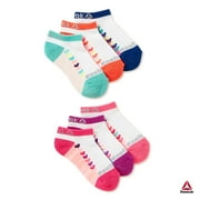 Reebok Kids Girl's Terry Low Cut Socks, 6 Pack