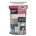 thumbnail image 1 of Reebok Ladies 5 Pack Relaxed Waistband Stretch Seamless Boyshorts, 1 of 5