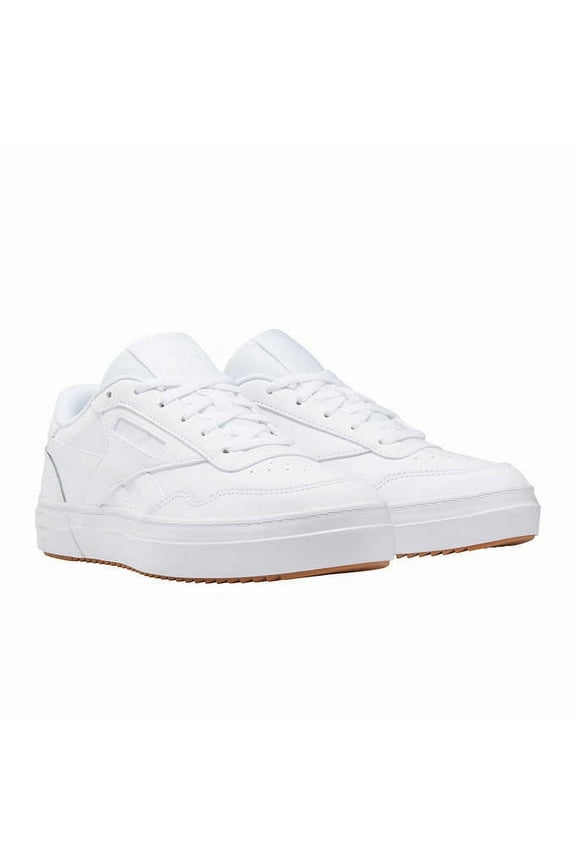 Ladies' Size 8.5 Club MEMT Lace-Up Sneaker, White