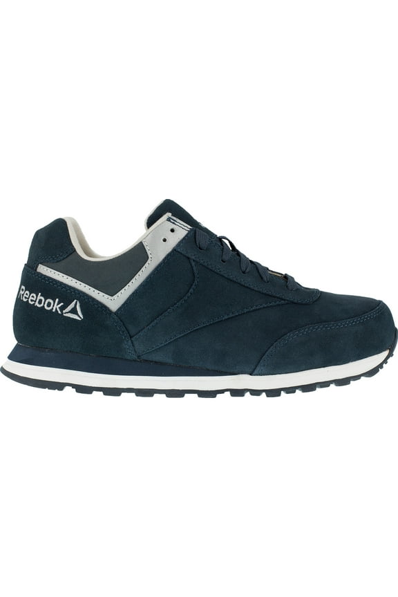 Leelap Retro Jogger Steel Toe Electrical Hazard Navy Work Shoe