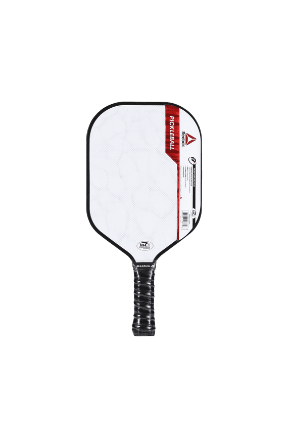 Lifestyle Lightweight Fiberglass Pickleball Paddle USAPA Approved, White