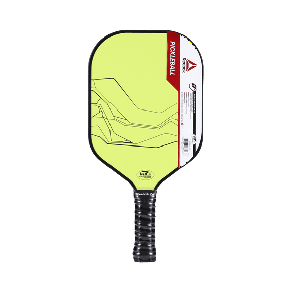 Reebok Lifestyle Lightweight Fiberglass Pickleball Paddle USAPA Approved-Yellow