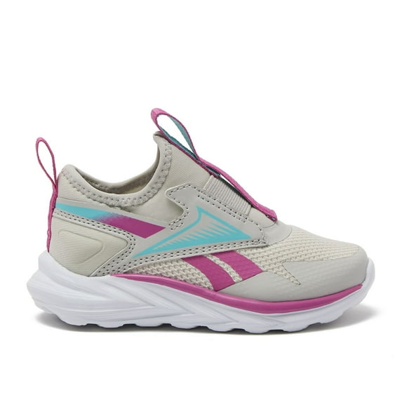 Reebok Lite Spinner Kids' Toddler Sneakers Color: Gray Aqua Pink Size: 6 T