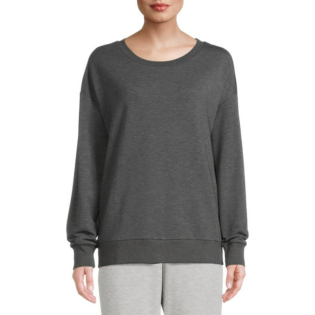 Reebok Long Sleeve Pullover Relaxed Fit Sweatshirt (Women's) 1 Pack