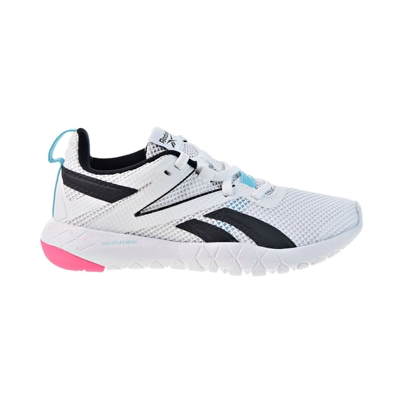 Reebok Mega Flexagon Track and Field Women's Training Shoes White-Neon Blue-Pink h67656