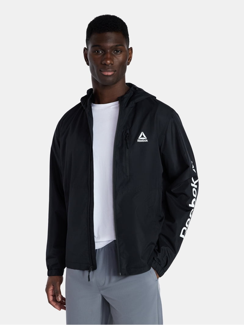 Reebok Men and Big Men's Jersey Lined Windbreaker, Sizes S-3XL