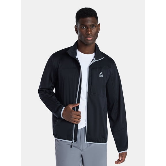 Reebok Men and Big Men's Lightweight Softshell Jacket, Sizes S-3XL