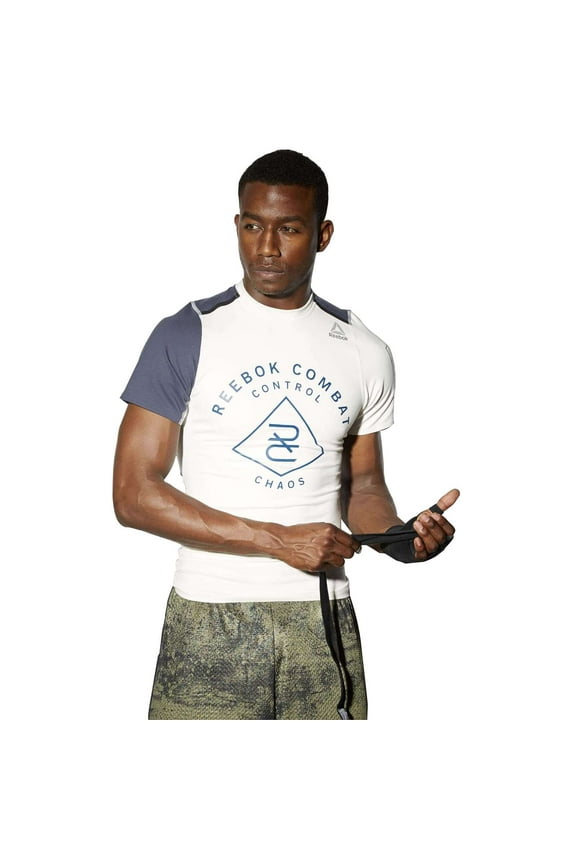 Men Combat Training Short Sleeve Rashguard