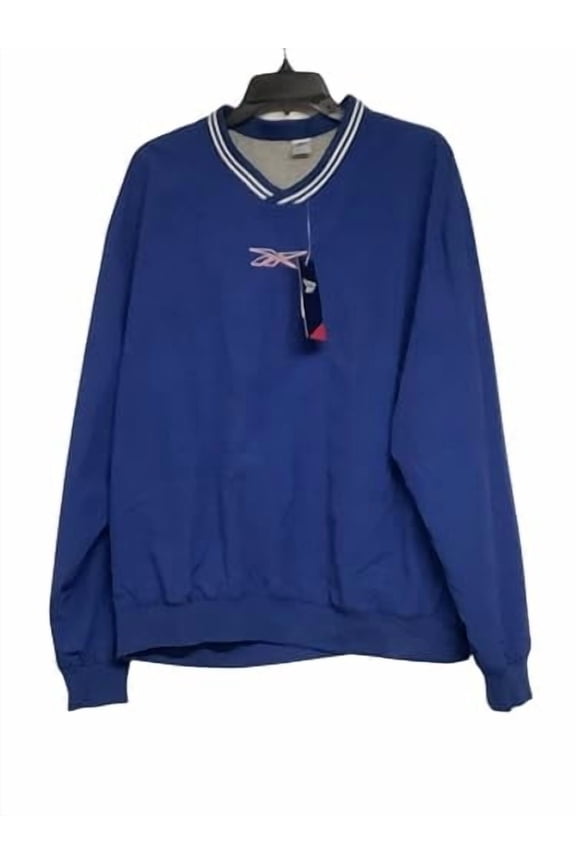 Men Windbreaker Coat Small Blue Solid