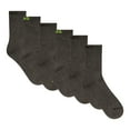 thumbnail image 1 of Reebok Men's 1/2 Terry Mid Crew Socks, 6-Pack, 1 of 8